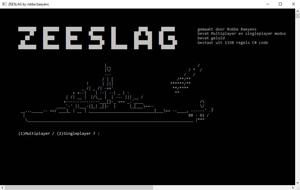 Zeeslag